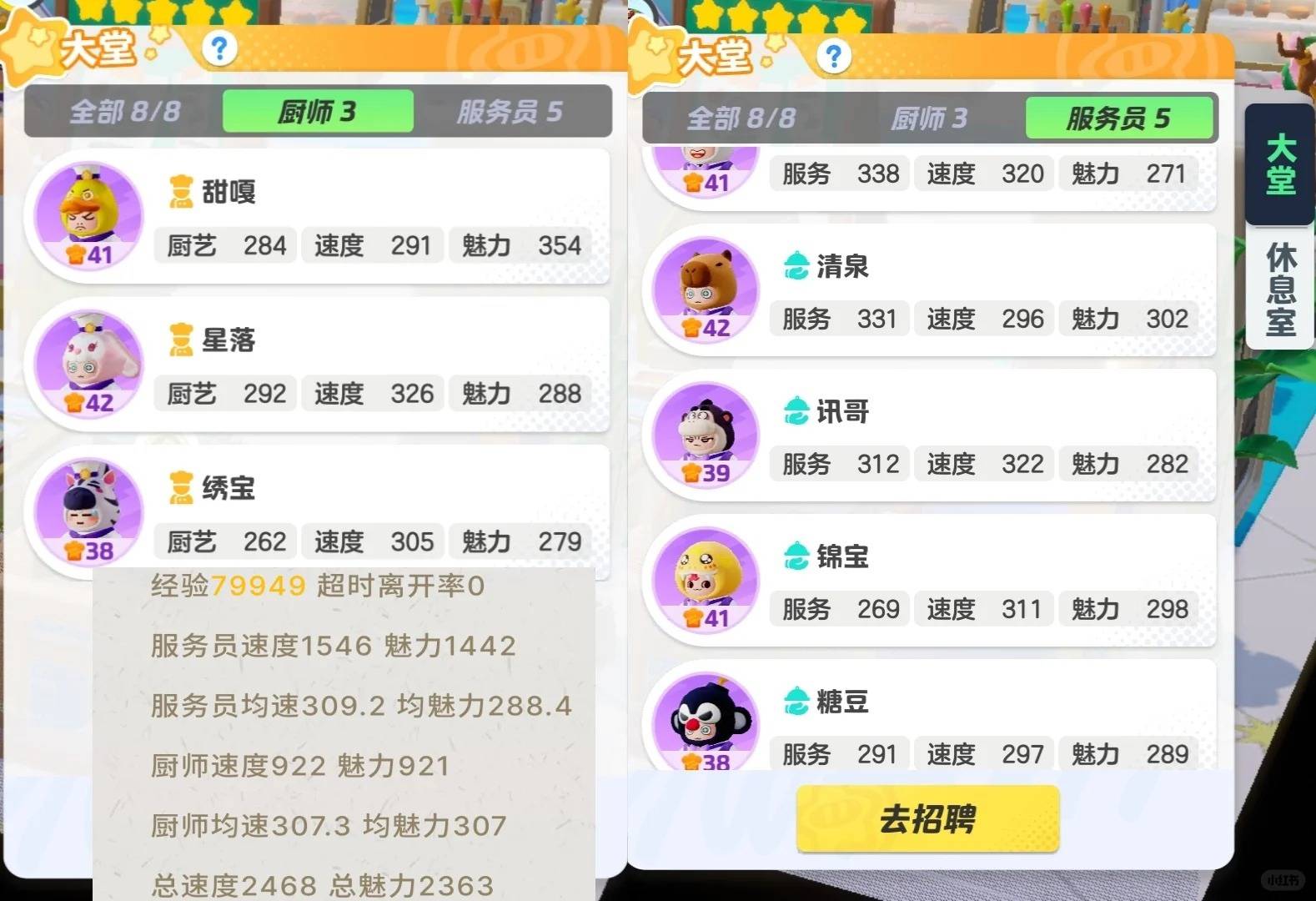 布局攻略：员工菜单及8w收益摆法开元棋牌app元梦之星餐厅42级(图3)