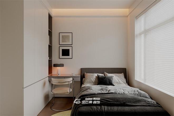 代简约风格 干净纯粹清爽利落。ky开元棋牌壹号峯景104㎡现(图7)